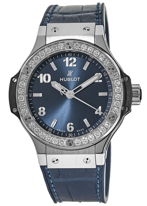 hublot women's blue watch